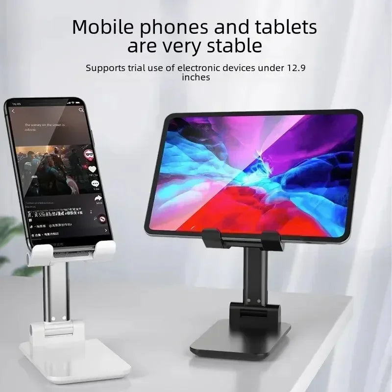 Desk Mobile Phone Holder Stand For iPhone IPad Xiaomi Adjustable Desktop Tablet Holder Universal Table Cell Phone Stand