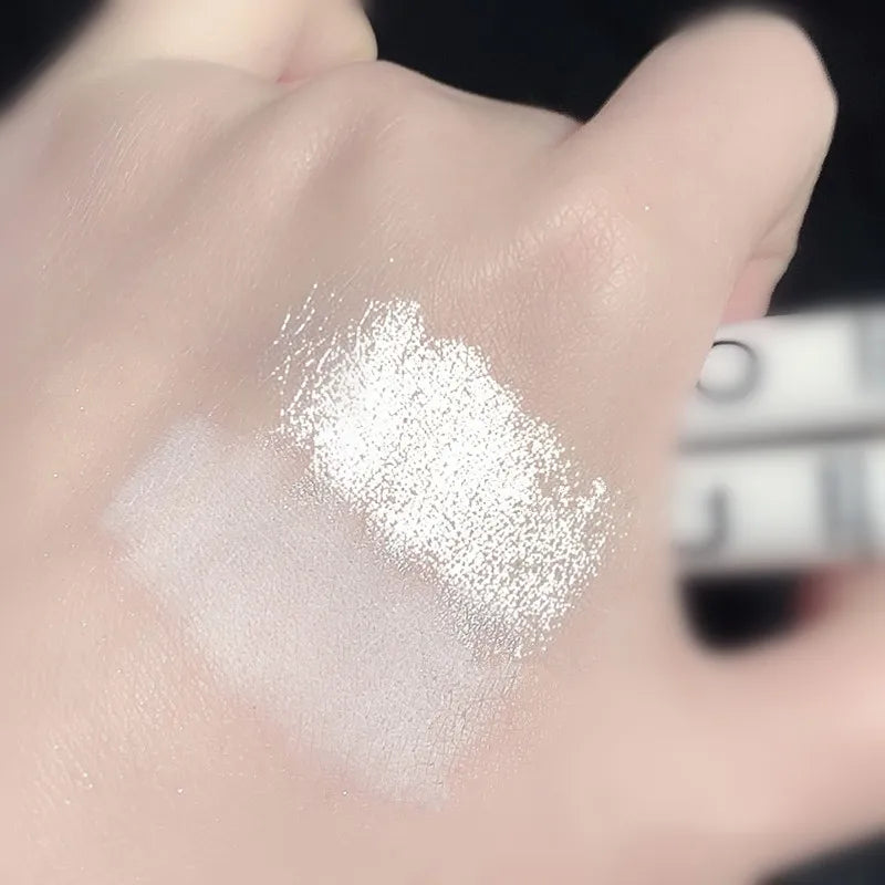 Glitter Highlighter Pen Waterproof Pearlescent Matte White Sliver Diamond Brighten Lying Silkworm Eyeshadow Stick Facial Makeup