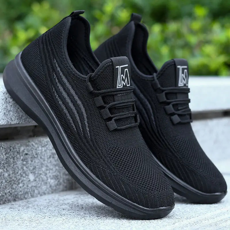 2023 Autumn New Fashion Men Casual Mesh Sports Shoes Men's Comfortable and Lightweight Outdoor Anti slip Men's Shoes Flat Shoes