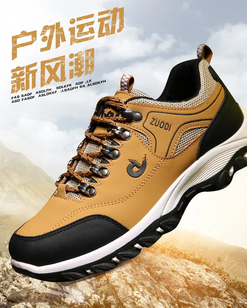 Brand Men Shoes Summer Breathable Sneakers Luxury Outdoor Lightweight Men's Moccasins Trekking Shoes for Men with