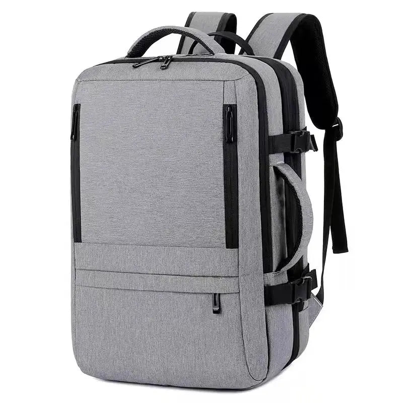 Men's Business Waterproof Multi-Function Backpack USB Charging 17 "Laptop Bag Can Be Extended Large Capacity Travel Backpack New
