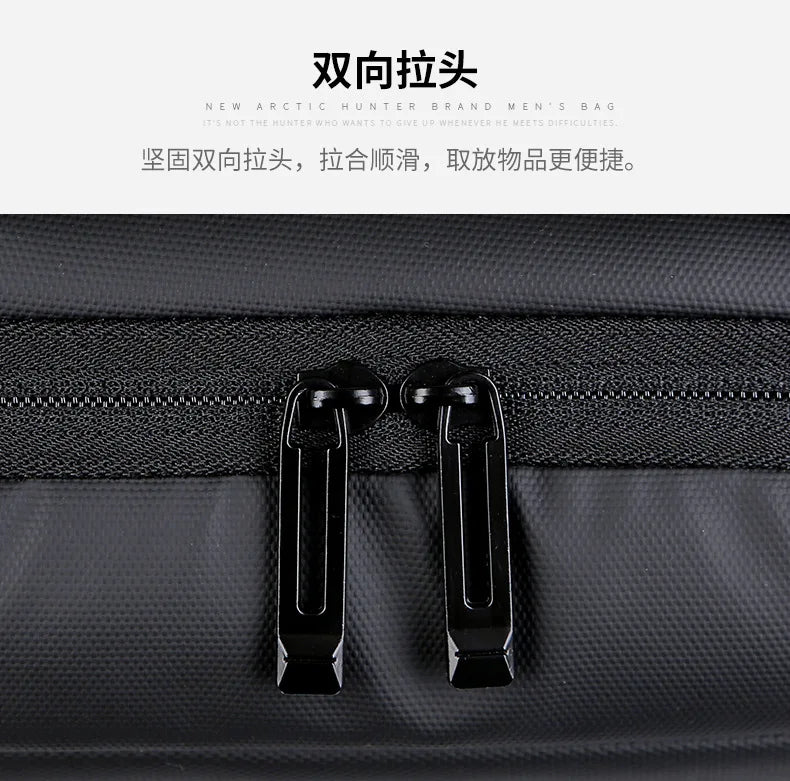 Men's Business Waterproof Multi-Function Backpack USB Charging 17 "Laptop Bag Can Be Extended Large Capacity Travel Backpack New