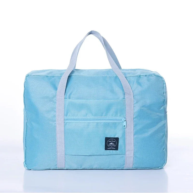 Foldable Travel Bags Large Capacity Clothes Luggage Organizer Waterproof Handbags Women Men Travel Clothes Storage Organizer