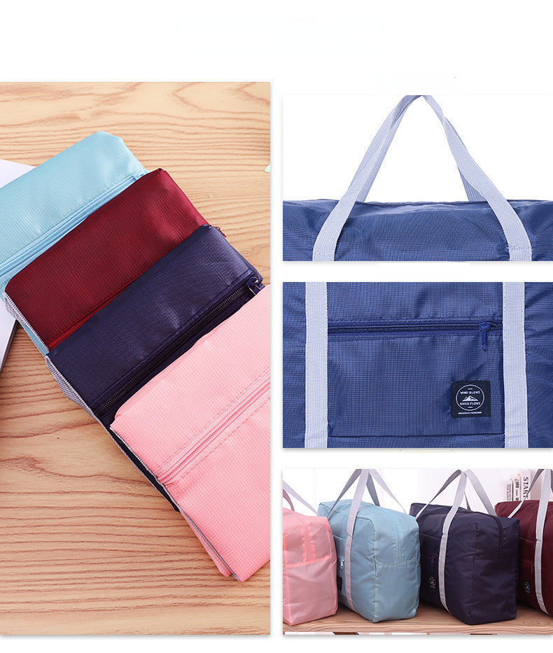 Portable Suitcase Foldable Luggage Bag Large Capacity Storage Bag Clothes Organizer Travel Handbag Bag Oversized Bag Men Women