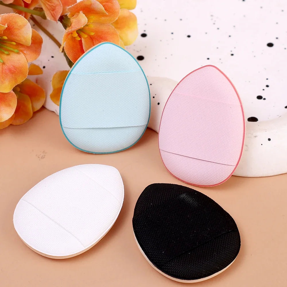 Finger Thumb Makeup Puff Soft Mini Air Cushion Concealer Cosmetic Puff Liquid Foundation Blush Powder Sponge Beauty Tools 50PCS