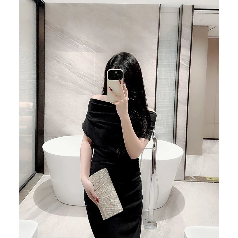 Women Lady Female Silver Evening Dinner Clutch Shiny Elegant Bag Shoulder Bag Handbag Glitter Purse Party Wedding Handheld Bag