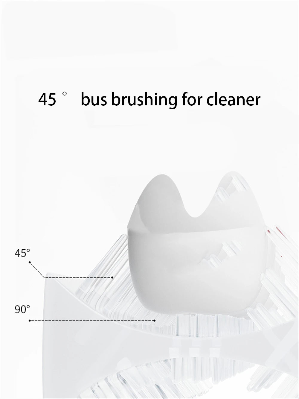 Baby Toothbrush 360 Degree Children U-shaped Toothbrush Teethers Brush Silicone Kids Teeth Oral Care Cleaning Baby Care Tools
