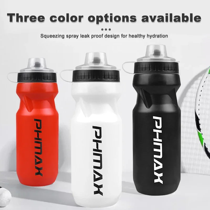 PHAMX 610ML Bicycle Water Bottle Large Capacity Sports Bottle Riding Kettle Leak Proof Drinking MTB Road Bike Water Bottles