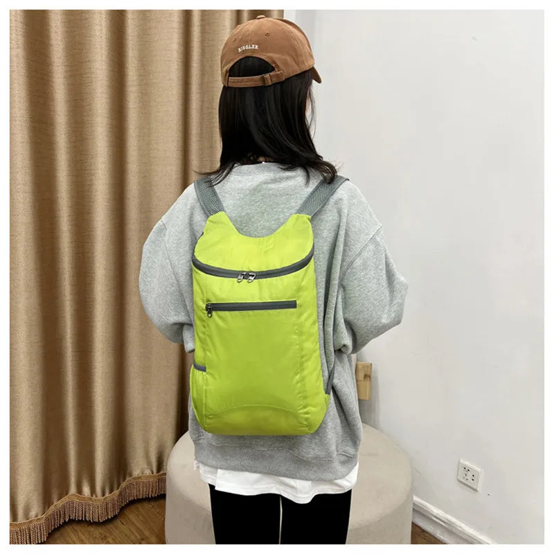 20L Men Women Lightweight Packable Backpacks Foldable Ultralight Outdoor Folding Backpack Travel Daypack Bag Sports Daypack