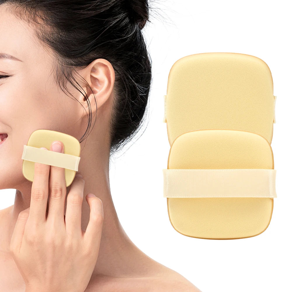 Butter Air Cushion Cosmetics Puff Square Portable Sponge Wet Dry Use Concealer Liquid Foundation Powder Puffs Face Makeup Tools