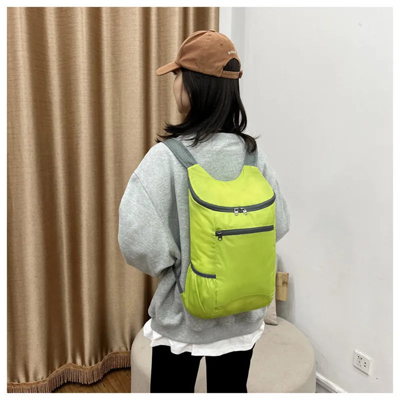 20L Men Women Lightweight Packable Backpacks Foldable Ultralight Outdoor Folding Backpack Travel Daypack Bag Sports Daypack