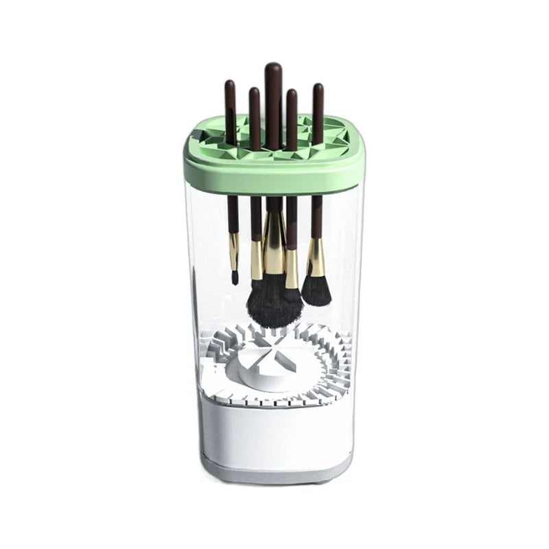 Automatic Electric Makeup Brush Cleaner Update 3 In 1 Type C-Charging Cosmetic Brush Washing Drying Tools Make Up Brush Cleaner
