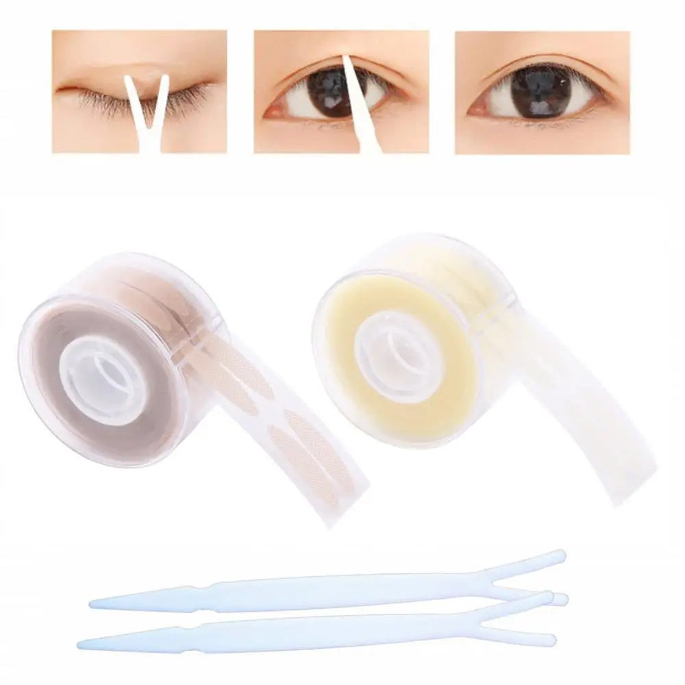 Double Eyelid Sticker Eyelid Tape Eye Lift Clear Beige Color Fold Eyelid Stripe Natural Invisible Big Eyes Makeup Beauty Tools