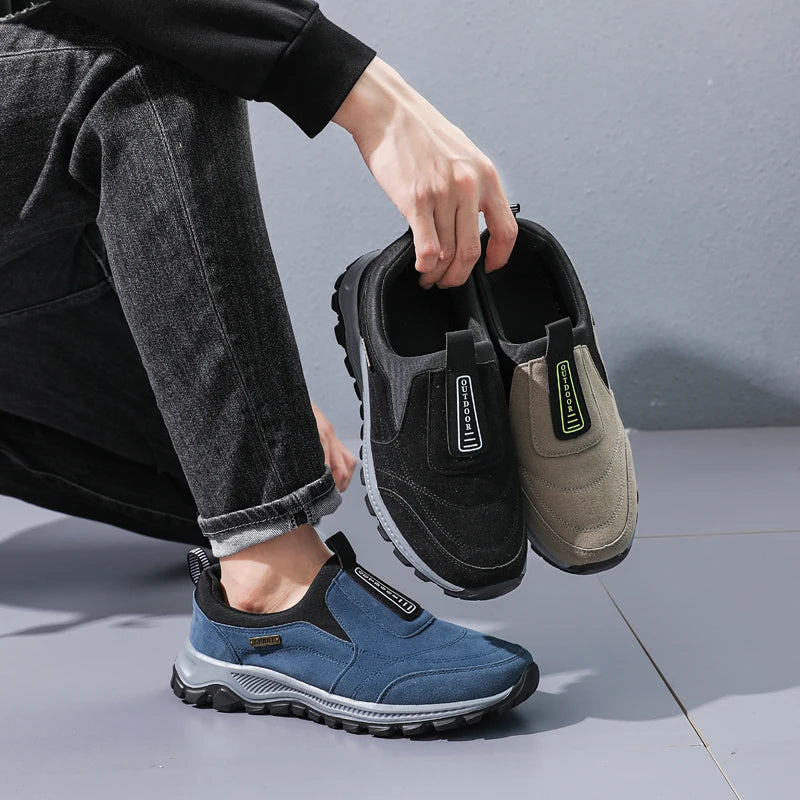 High Quality Indestructible Man Shoe Sneakers Breathable Running Shoes Lightweight  Anti-slip Outdoor Men's Sneakers Male Shoes