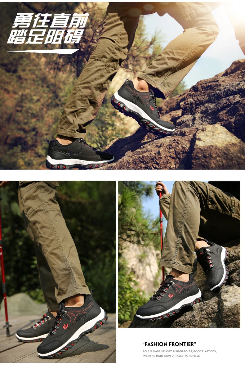 Brand Men Shoes Summer Breathable Sneakers Luxury Outdoor Lightweight Men's Moccasins Trekking Shoes for Men with