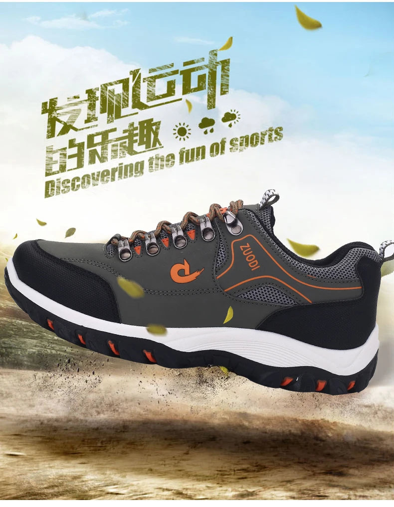 Brand Men Shoes Summer Breathable Sneakers Luxury Outdoor Lightweight Men's Moccasins Trekking Shoes for Men with