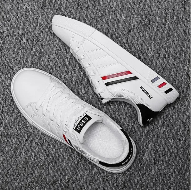 Fashion Sneakers Men Vulcanize Shoes Chunky Flat Comfortable Spring Autumn Platform Mens Shoes Sports Casual White Shoes