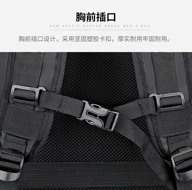 Men's Business Waterproof Multi-Function Backpack USB Charging 17 "Laptop Bag Can Be Extended Large Capacity Travel Backpack New