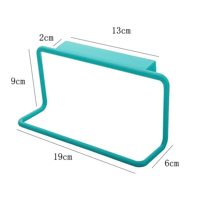 1 Pcs Hanging Trash Bag Rack Garbage Bag Rack Rubbish Bag Storage Rack Holder Portable Cabinet Kitchen Gadgets Organizer