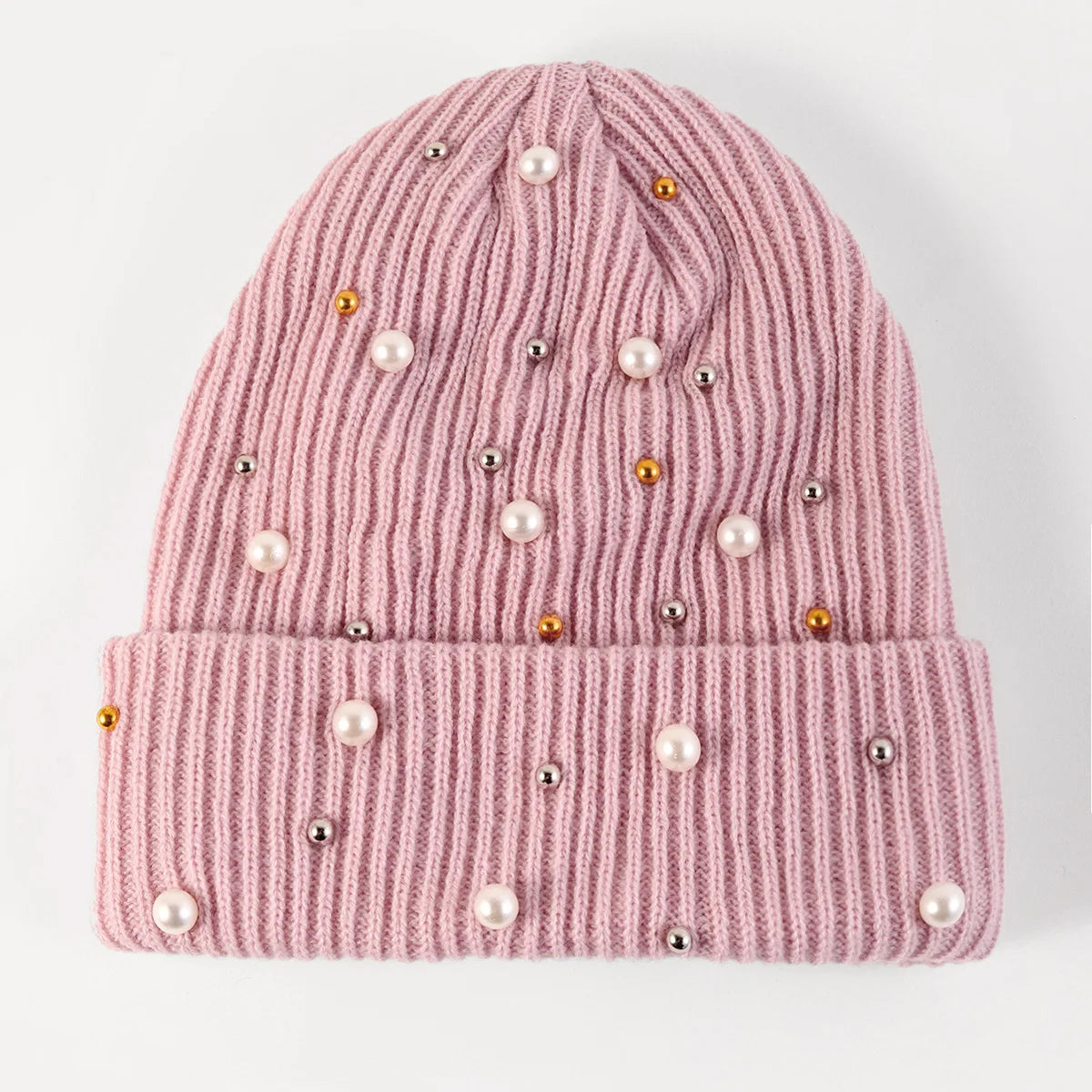 Women's Outdoor Cold Warm Knitted Cap Autumn and Winter Cap Outdoor Riding Warm Cap Ski Cap Double Layer Breathable Wool Cap