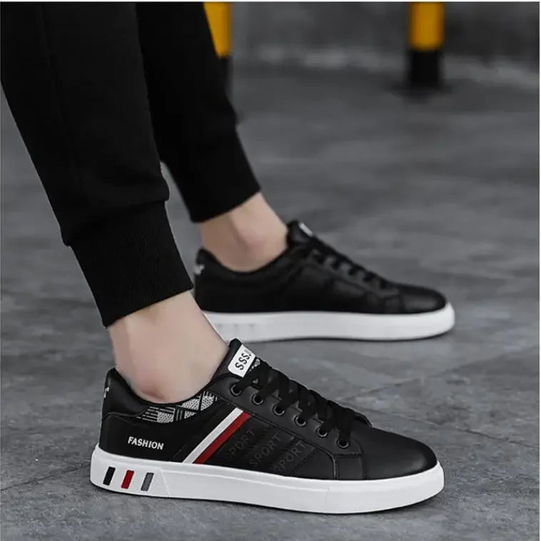 Fashion Sneakers Men Vulcanize Shoes Chunky Flat Comfortable Spring Autumn Platform Mens Shoes Sports Casual White Shoes