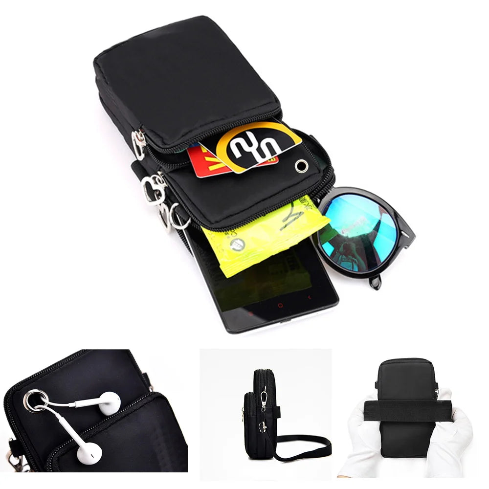Cute Cat Graphics Small Crossbody Bags Women Harajuku Animal Mini Mobile Phone Bag Teen Messenger Bag Women Purses and Handbags