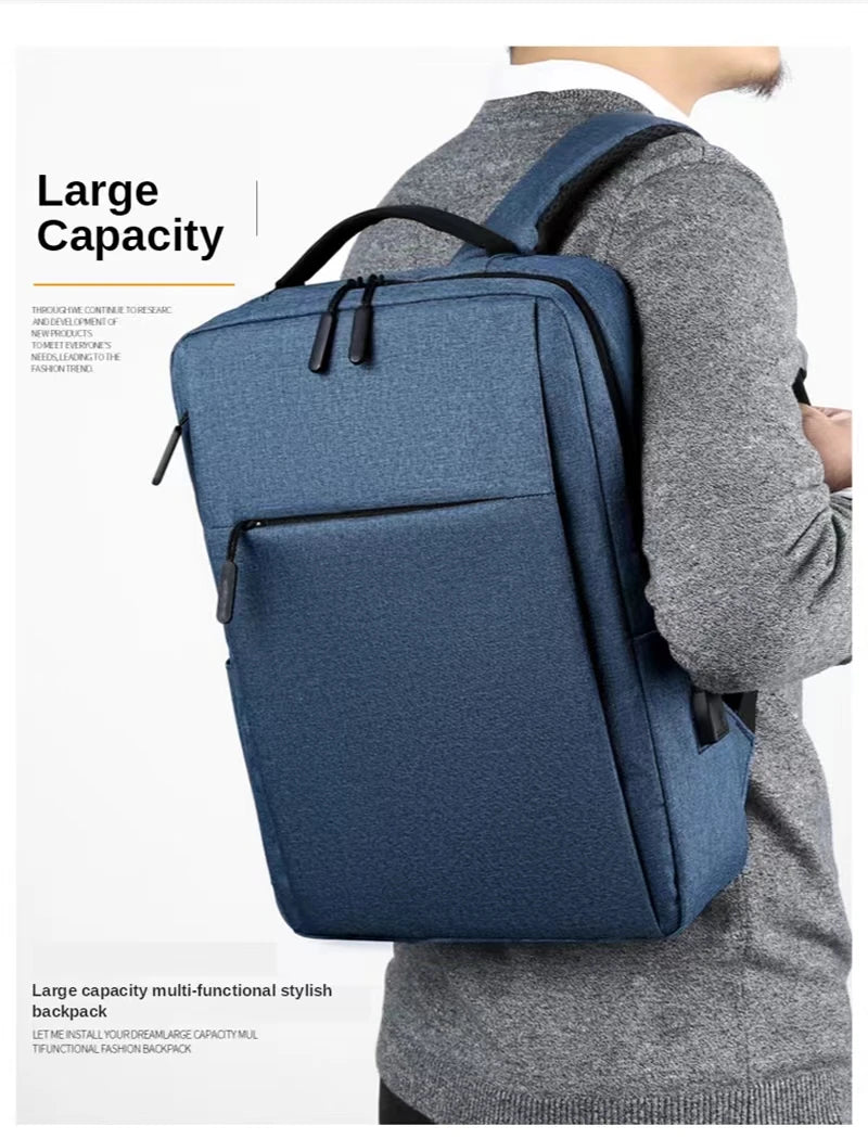 Laptop backpack travel Multifunctional Large capacity male usb charging computer school backpacks oxford waterproof bag for men