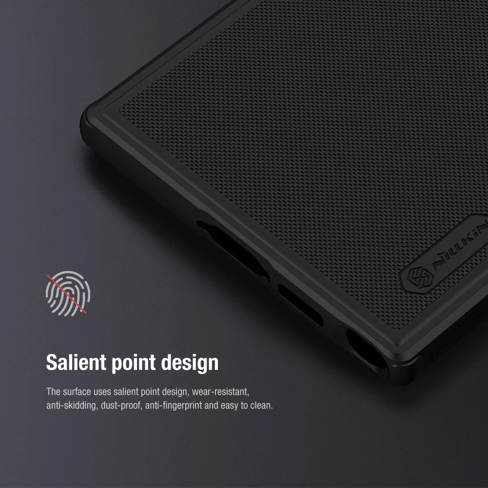 Nillkin Case for Samsung Galaxy S23 Ultra S22 Plus A54, Slim PC+TPU Anti-Scratch Fingerprint Proof Phone Protective Cover