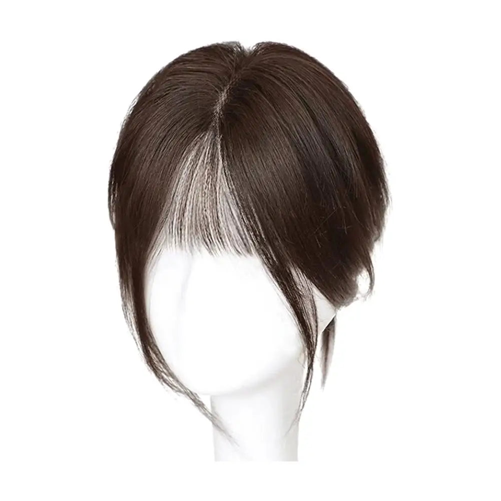 French Style Fake Bangs Natural 3D Air Figure Eight Front Wig Patchwork Air Bangs Wig Female