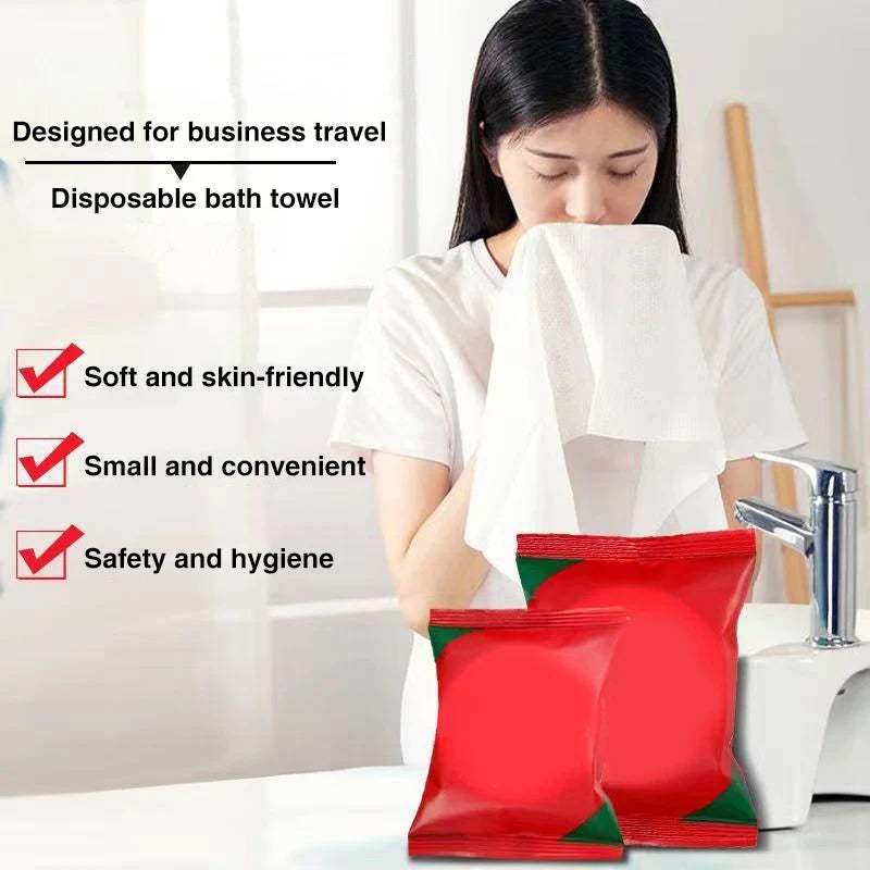 Disposable microfiber towels, household compressed wipes, bath towels, home and garden textiles, hotel compact