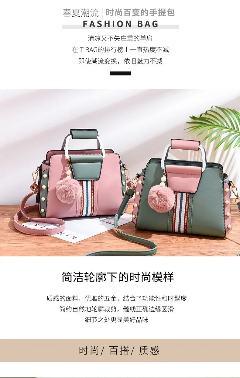 New Women  Bag for 2024 shoulder luxury designer handbag women Handbags Fashion all-in-one bag advanced texture simple bag