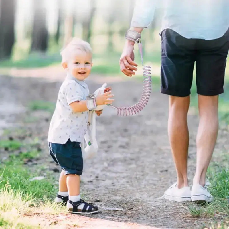 Child Safety Harness Leash Anti Lost Adjustable Wrist Link Traction Rope Wristband Belt Baby Kids For Toddler Butterfly#WO